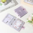 thumbnail image 3 of 2 Pack 36 Pockets Instax Film Album Mini Photo Album 3x4 Inch Purple PVC Plastic Rectangle Polaroid Picture Binder Storage for Instax Photocard Polaroid Snap Instant Print Digital Cameras, 3 of 9