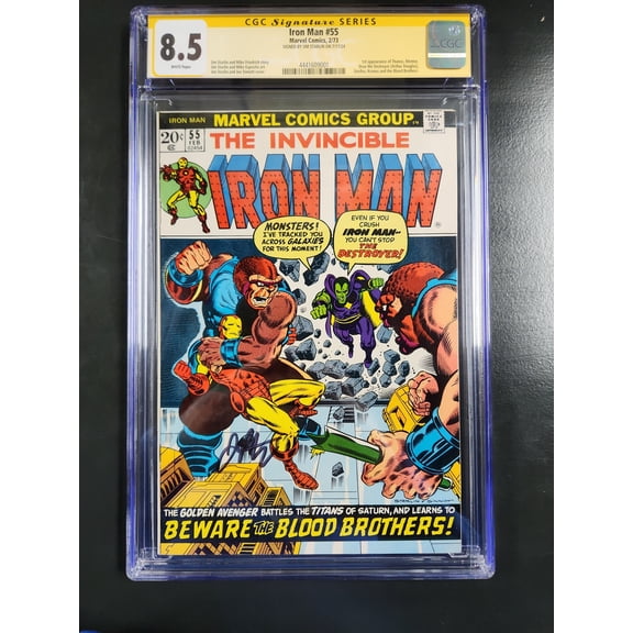 Iron Man #55 - CGC 8.5 Comic Book