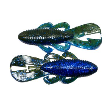 Googan Baits Bandito Bug Soft Plastic Lure, Okeechobee Craw, 4 in, 7 Ct