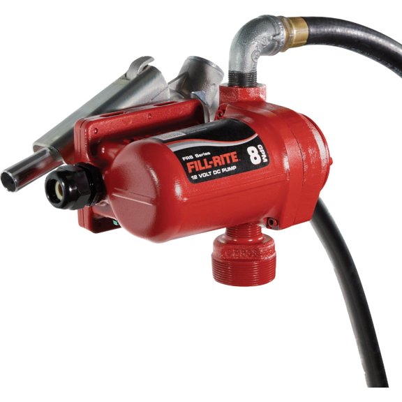 Fill-Rite Fuel Transfer Pump FR8 12V - 8 GPM, Standard Accessories