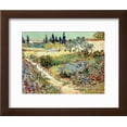 thumbnail image 2 of The Garden at Arles, 1888, Scenic Framed Art Print Wall Art by Vincent van Gogh Sold by Art.Com, 2 of 5