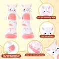 thumbnail image 4 of Bocaoying 5 Pairs Crazy Silly Magnetic Animal Socks - Funny Zoo Novelty Crew Socks, Cute Gifts for Animal Lovers Women Men, 4 of 7
