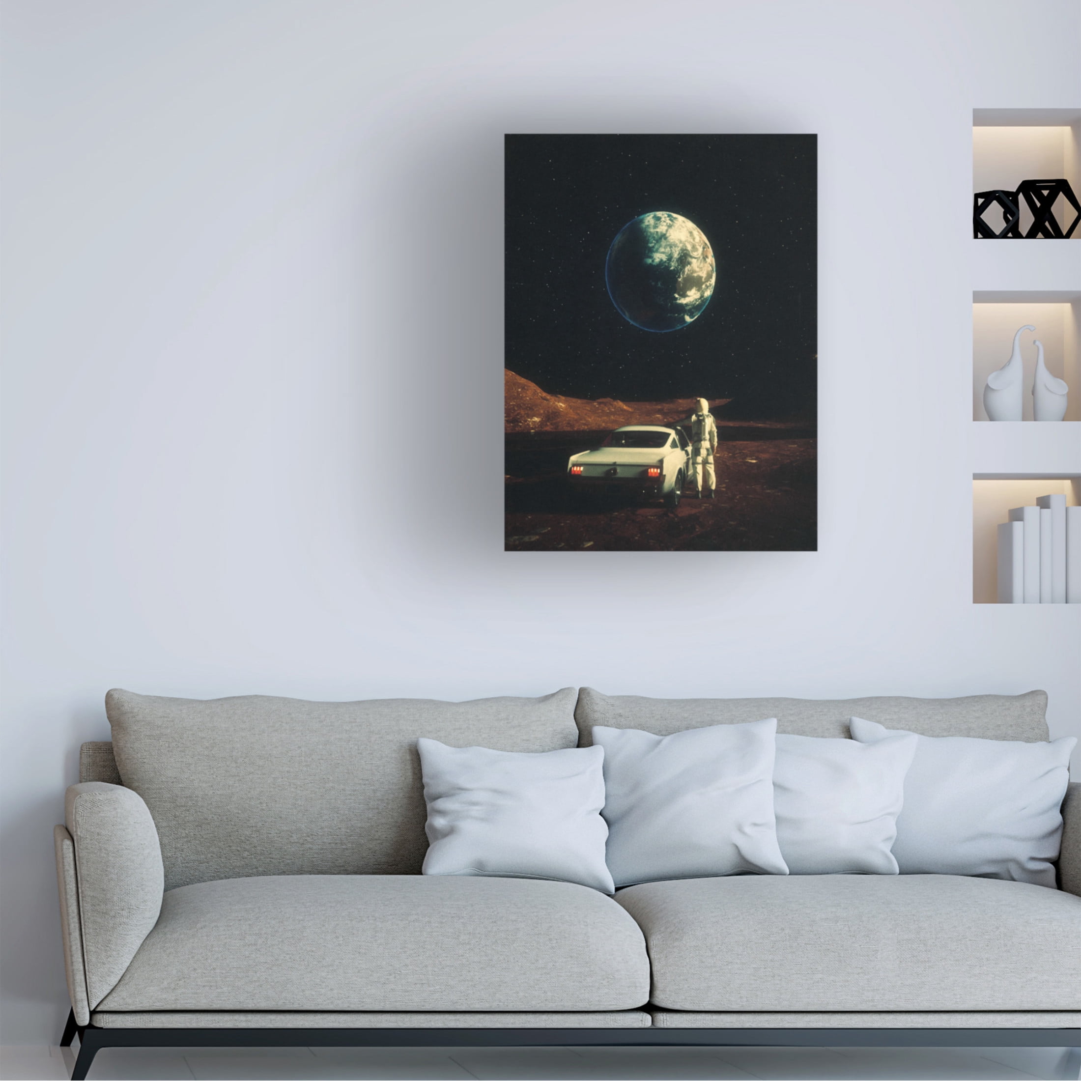 Trademark Fine Art Taudalpoi Far From Home Canvas Wall Art