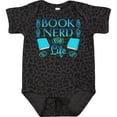 thumbnail image 3 of Inktastic Book Nerd for Life Boys or Girls Baby Bodysuit, 3 of 5