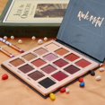 thumbnail image 3 of Beauty Glazed Glitter Matte Eyeshadow Palette Eye Shadow Cosmetic Powder 16 Colors, 3 of 8