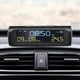 thumbnail image 3 of Car Solar Digital Clock with LCD Time Date In-Car Temperature Display for Outdoor Personal Car Part Decoration A, 3 of 5