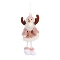 thumbnail image 2 of Inteprter Muñeco de Papá Noel de peluche de Navidad, decoración de árbol de Navidad, regalos para niños, adornos para el hogar Kits de decoración para fiestas, 2 of 6