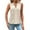 Beige, variant on Lixiuxyad Crop Tank Tops For Women Women's Summer Fashion And Comfort Elegant Pleated V Neck Vest Top(Beige L)