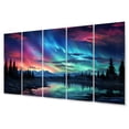 thumbnail image 2 of Designart "Polar Light in Canada III" Landscapes Wall Art Prints Set, 2 of 5