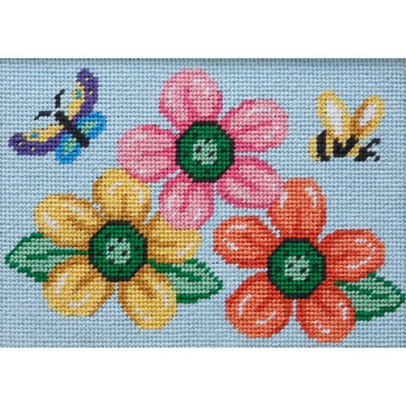 Flowers-Butterfly-Bee