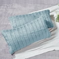 thumbnail image 2 of Home Soft Things Super Soft Decorative Pillow Covers, Set of 2, Arona, 14" x 26", 2 of 3