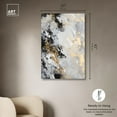 thumbnail image 5 of Sable Glint Canvas Black Paint Abstract by Art Remedy, Gallery Wrapped, 30" x 45", 5 of 7