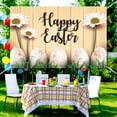thumbnail image 2 of Moocorvic Easter Banner Backdrop Spring Decor Photography Easter Party Decor Banner Shower Birthday Party Decor Banner(Happy Easter), 2 of 6