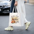 thumbnail image 3 of VIVACITE Christian Tote Bags for Women Vintage Canvas Tote Bag for Women Bible Tote Bags for Women Christian Gifts for Women Faith Bible Carrier Church Bags for Women with Bible Verse Psalm 118:14, 3 of 6