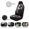 thumbnail image 6 of Yuyamidu USA Flag Car Seat Covers for Front Seats Wolf Bucket Seat Covers Universal Fit for SUV Truck Sedan Front Seat Cover, 2 PCS Set, 6 of 7