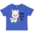 thumbnail image 3 of Inktastic Papa Loves Me- Cute and Happy Llama Boys or Girls Toddler T-Shirt, 3 of 5