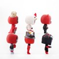 thumbnail image 4 of Juguetes novedosos Liquidación Modelo de decoración de pastel de PVC Muñeca Figura hecha a mano 6 piezas, 4 of 6