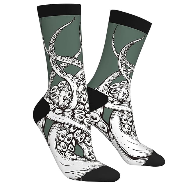 Stylish And Cute Printed Stockings For All Seasons Suitable For Everyday And Home Wear In Unisex Design