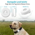 thumbnail image 2 of Para soporte para collar de perro, collar deslizante, no cuelgue, funda protectora compacta de silicona para collar de mascota y gato, compatible con 2021, 2 piezas, negro y azul oscuro, 2 of 7
