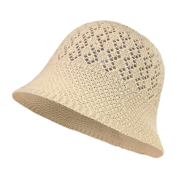 ROZYARD Sun Hat for Women Fashionable Breathable Fisherman Bucket Hats Summer Accessory