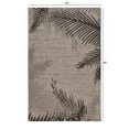 thumbnail image 2 of 5â€™ x 7â€™ Beige Palm Leaves Indoor Outdoor Area Rug, 2 of 9