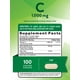 thumbnail image 2 of Suplemento de vitamina C y bioflavonoides de Nature's Truth, 100 tabletas, 2 of 7