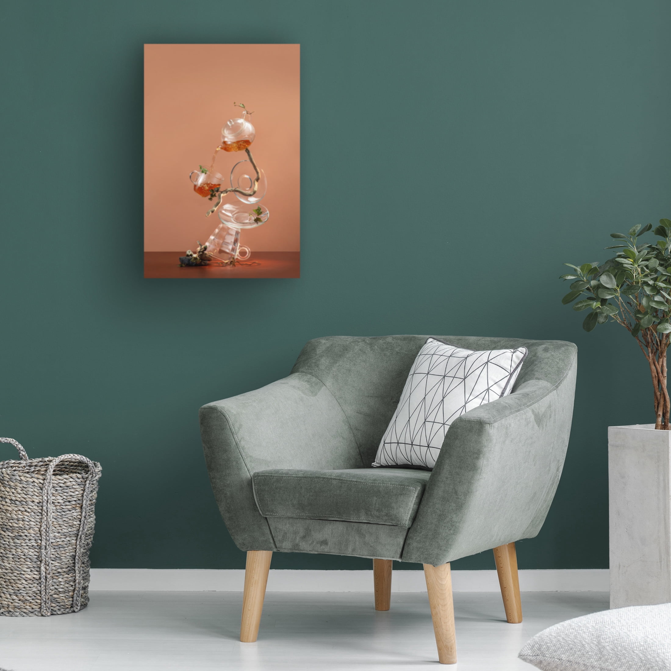 Trademark Fine Art Dina Belenko Acorns And Glass Canvas Wall Art