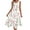 White, variant on ALLLIST Ladies Dresses White Midi Floral Sundress Casual Tank Dresses for Teens Size S-2XL