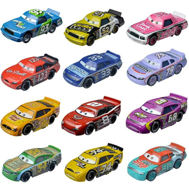 Disney Pixar Cars Lightning McQueen voitures numériques 1:55 métal moulé  sous pression en alliage modèle de voiture jouet pour cadeau de noël pour  enfants 