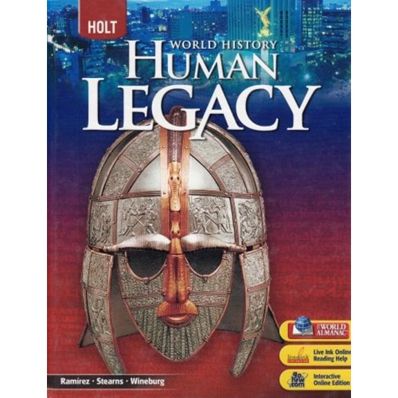 Pre-Owned Holt World History: Human Legacy : Student Edition Grades 9-12 2008 (Hardcover) 9780030791116