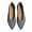 Grey, variant on Women's Flats Shoes Pointed Toe Knit Ballet Comfortable Dressy Slip On Flat