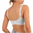thumbnail image 3 of YTCAMLO Push Up Wireless Bras for Women Solid Color Wire-Free Adjustable Letter-Strap Bra Lightweight Breathable Sports Yoga Bra, 3 of 5