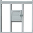 thumbnail image 6 of Outdoor Cat Enclosure 110" Large Kitten Playground with Platforms, Upgraded Waterproof Cover - Gray&White, 6 of 6