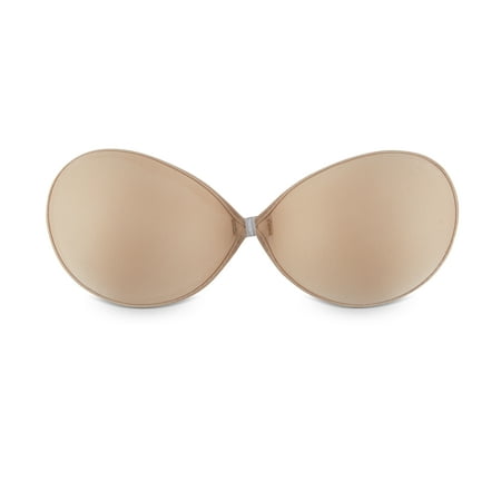 Positively BRA+ZEN Womens Reusable Self Adhesive Backless Strapless Fabric Bra  Cup Size A-D