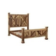 thumbnail image 2 of Porter Designs Crossroads Solid Sheesham Wood Queen Bed in Natural, 2 of 5