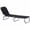 Black, variant on Spaco 5-Level Reclining Beach Chairs, Outdoor Sun Loungers with Steel Frame, Yard & Patio Tanning Seats, Blue