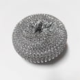 thumbnail image 4 of Iodue Cleaning Brush Multifunctional Pressing Cleaning Brush Dish Brush With Soap Dispenser Soap Dispensing With Replacement Heads Metal Sponge Kitchen Dish Brush, 4 of 4