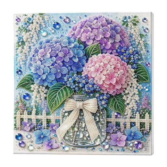Premium Pearl Art Kits for Adults, DIY Pearl Art Bead Painting Craft Set, Sticker Art Materials Handmade Pearl Painting Home Decoration Project