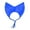 Blue, variant on PatungKu Comfortable Cats Shower Caps Ear Protective Water Resistant Cats Bath Accessories
