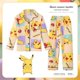 thumbnail image 1 of Pijama Kawaii de Hello Kitty Y2k para niños, camisa de dormir de manga larga, Anime Cinnamoroll, My Melody Kuromi, Sanrio, ropa de casa, 1 of 4