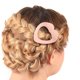 thumbnail image 3 of Pisexur Belleza Maquillaje Clip de agarre plano para PC de color mate, clip para el cabello en forma de corazón, clip de pico de pato, agarre fuerte en la parte posterior dpara mujeres y hombres, 3 of 4