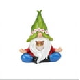 thumbnail image 2 of White Bearded Gnome Resin Ornament Solar Light Christmas Garden Decoration, 2 of 5