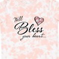 thumbnail image 4 of Inktastic Well Bless Your Heart with Floral Print Boys or Girls Toddler T-Shirt, 4 of 5