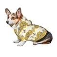 thumbnail image 6 of Uemuo Cartoon Honey Pot Bee Sunflower for Winter Dog Hoodie Sweatshirts with Pockets Warm Dog Clothes for Small Dogs Chihuahua-X-Large, 6 of 8
