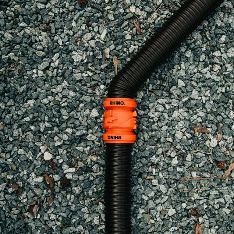 RhinoFLEX 15 ft. Sewer Hose Kit with Swivel Fittings RhinoFLEX 15 ft. Sewer Hose Kit with Swivel Fittings