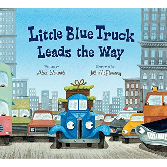 Pre-Owned Little Blue Truck Leads the Way Lap Board Book (Board book) 0544708997 9780544708990