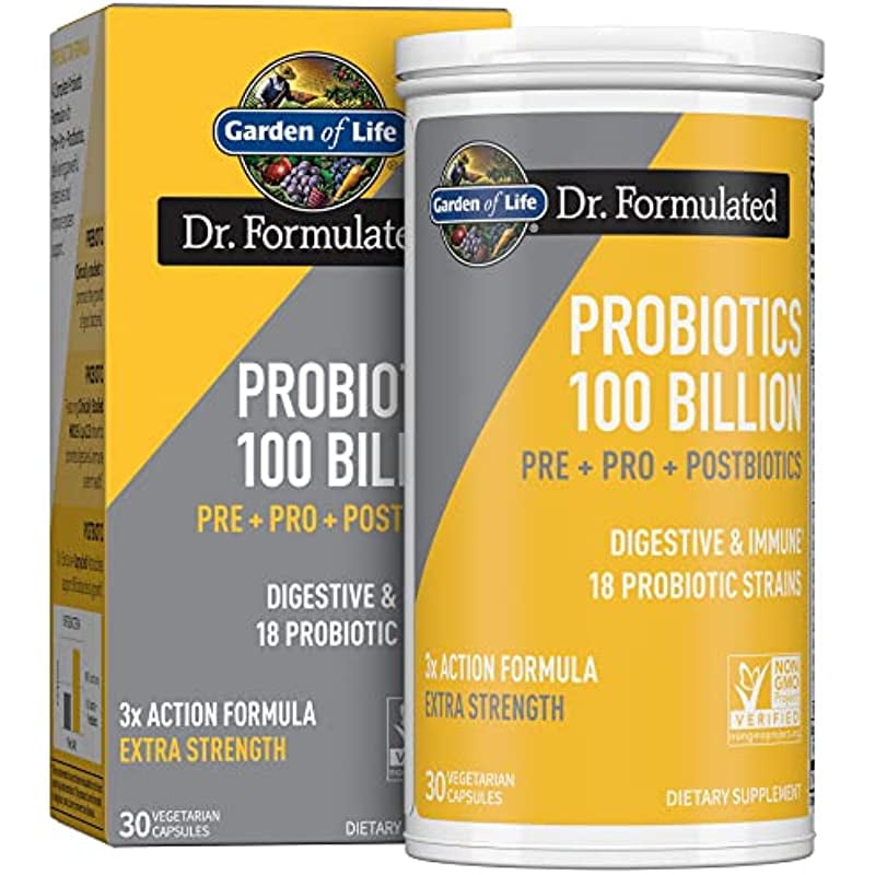 Garden of Life Dr Formulated Once Daily 3in1 Complete Probiotics
