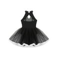 thumbnail image 2 of iiniim Kids Girls Sequins Halter Ballet Tutu Dress Gymnastics Leotard Lyrical Latin Jazz Costume, 2 of 7