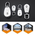 thumbnail image 2 of Hanging Lighter Objects Stainless Steel Single Wheel Rotatable Pulley Block Lifting Wire Rope Traction Wheel ,Work Smooth and Silent, 2 of 6