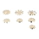 thumbnail image 3 of Recortador de bordes de uñas, 7 piezas Plantillas de borde de uñas para manicura de uñas Plantilla recortadora de bordes de uñas Logre más, 3 of 14